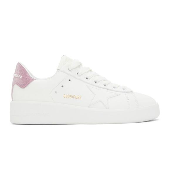 Golden Goose White and Pink pure star sneakers size‎ 42 - Picture 1 of 11